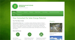 Desktop Screenshot of greenavations.com